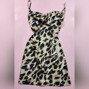 Leopard Slip Dress